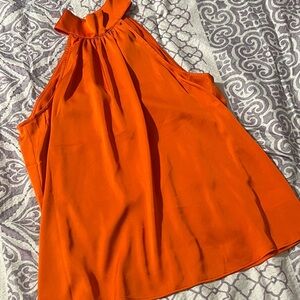 Express Bold Orange Top